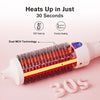K&K 1.25 Inch Tourmaline Ionic Hot Brush Hair Curler for Loose & Volume Curls Long Hair Heated Styler Dual Voltage