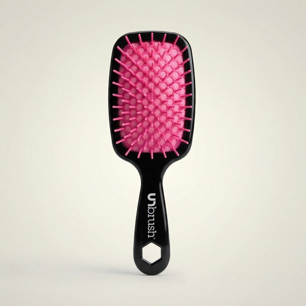 unBrush Hexagonal Wet/Dry Hair Styling Massage Comb